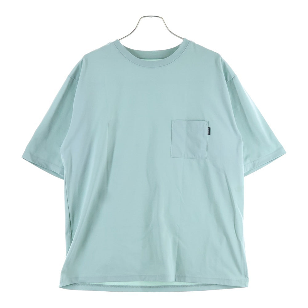 THE NORTH FACE(ザノースフェイス) S/S AIRY POCKET TEE エアリー ポケット 胸ポケット クルーネック カットソー 半袖Tシャツ グリーン NT12342