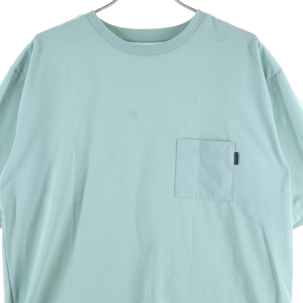 THE NORTH FACE(ザノースフェイス) S/S AIRY POCKET TEE エアリー ポケット 胸ポケット クルーネック カットソー 半袖Tシャツ グリーン NT12342