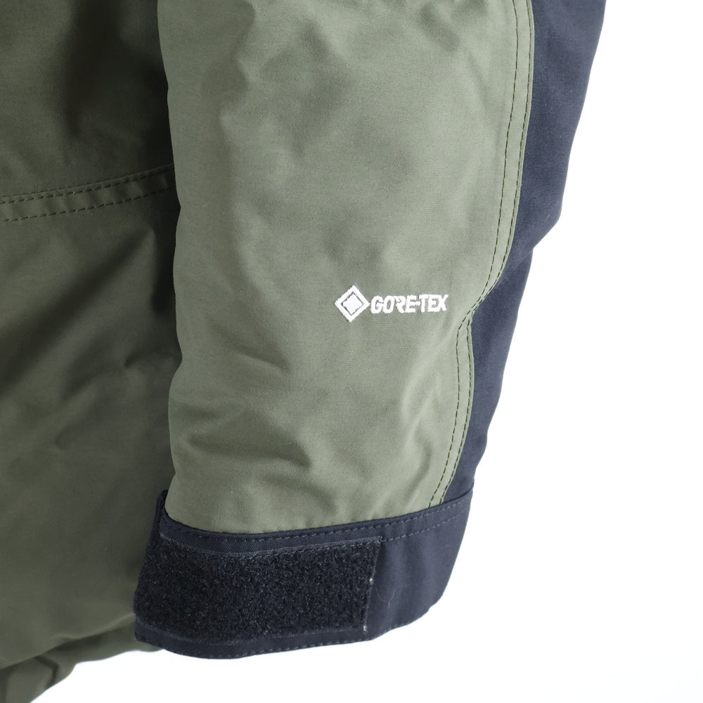 THE NORTH FACE(ザノースフェイス) MOUNTAIN DOWN JACKET GORE-TEX ゴアテックス マウンテン ダウン ジップアップ ナイロン ジャケット カーキ ND91930