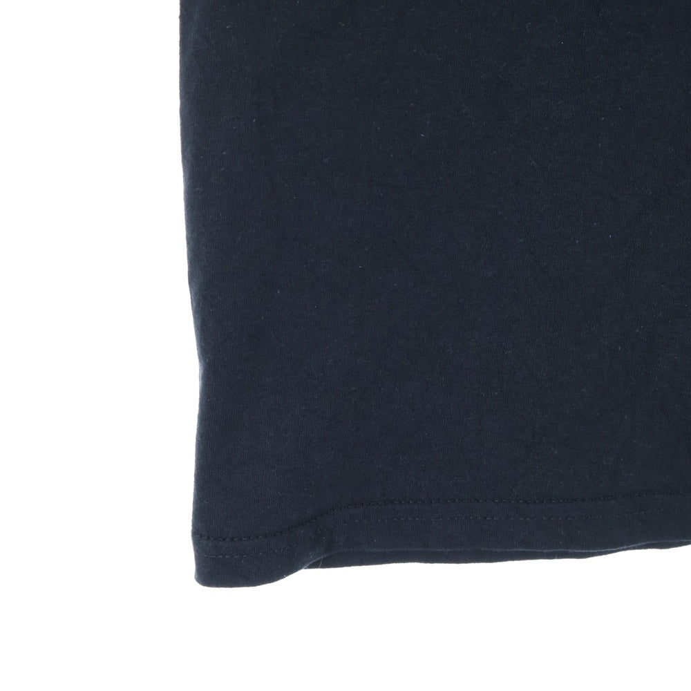 NO BRAND(ノーブランド) NEON LOBSTER CLUB (ネオンロブスタークラブ) ×HAMADARAKA ハマダラカ 両面プリント クルーネック半袖Tシャツ カットソー ブラック