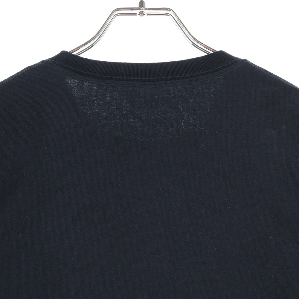 NO BRAND(ノーブランド) WAVE (ウェーブ) ×HAMADARAKA LURF MUSEUM TEE ハマダラカ ルーフ ミュージアム クルーネック半袖Tシャツ カットソー ブラック LF-22-001