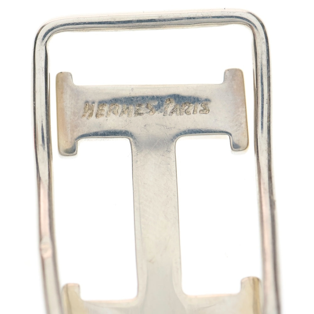 HERMES(エルメス) コンスタンス Hロゴ マネークリップ シルバー