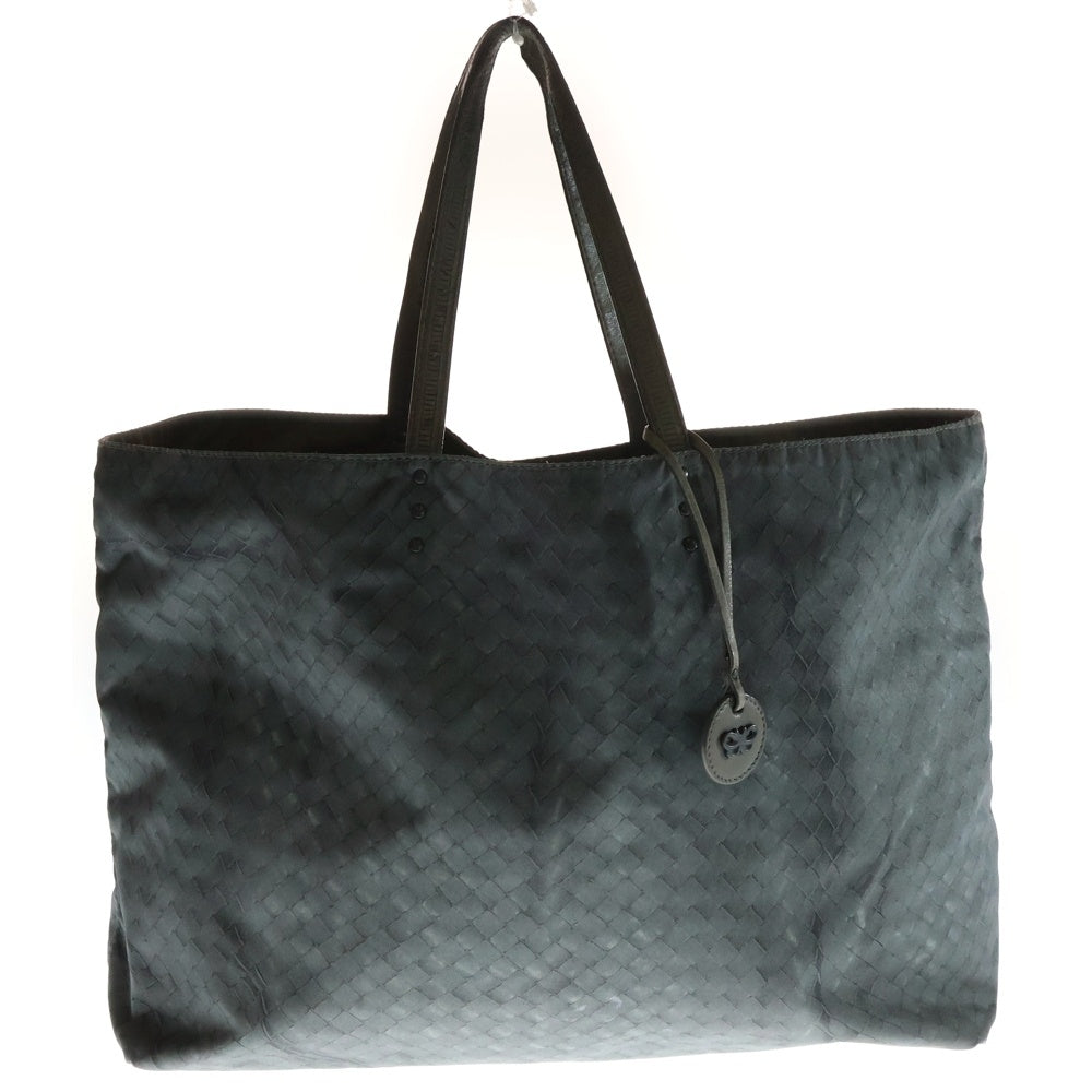 BOTTEGA VENETA(ボッテガヴェネタ) イントレチャート プリント ハンド トートバッグ グレー