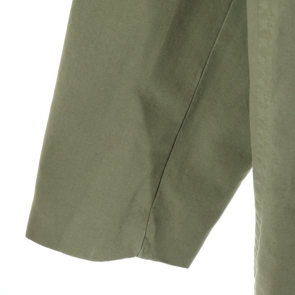 DRIES VAN NOTEN(ドリスヴァンノッテン) 24AW RAZEL SHORT COAT レイゼル ショート ダブルブレスト ミリタリーコート カーキ 242-020212