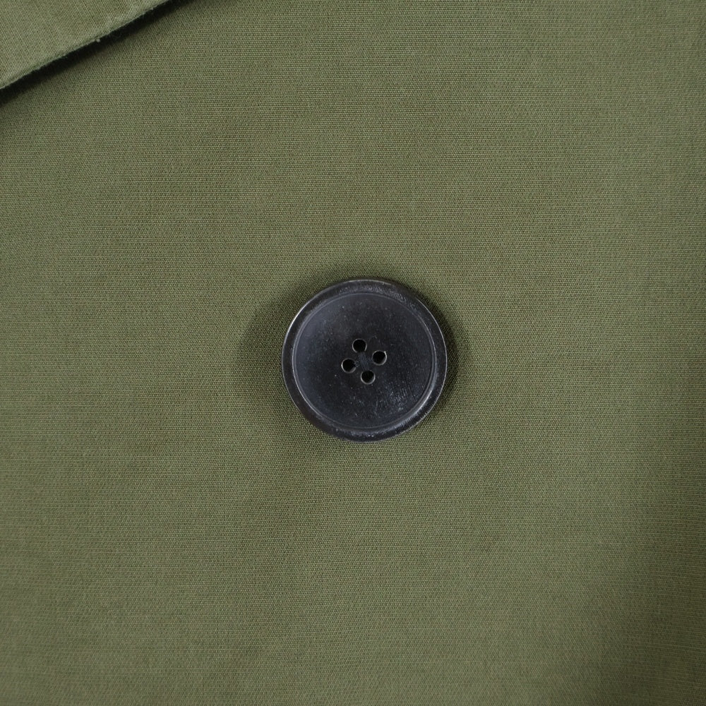 DRIES VAN NOTEN(ドリスヴァンノッテン) 24AW RAZEL SHORT COAT レイゼル ショート ダブルブレスト ミリタリーコート カーキ 242-020212