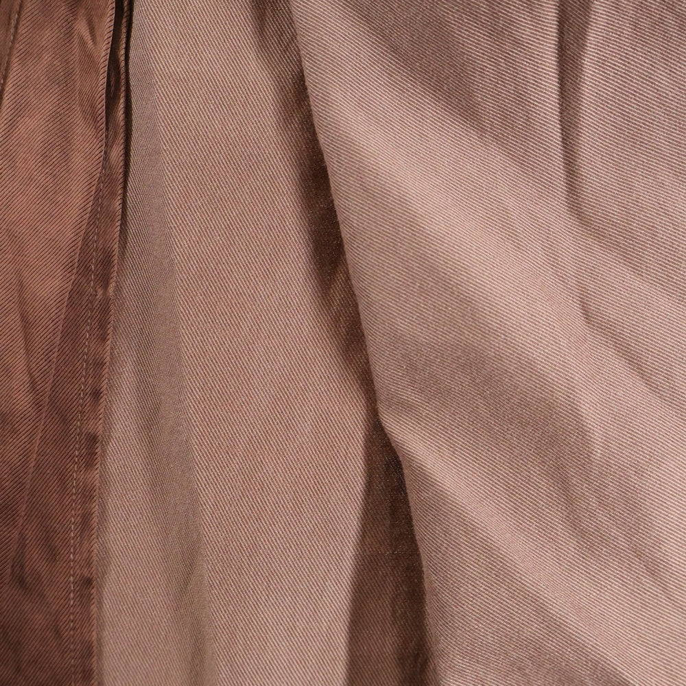 DRIES VAN NOTEN(ドリスヴァンノッテン) 23AW SAVANNAS BIS GD SKIRT サバンナ マルチポケット キュプラ ロングスカート ブラウン レディース 232-010832