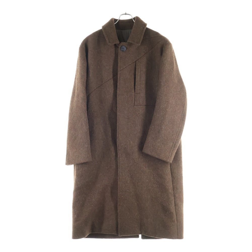 Rick Owens(リックオウエンス) 24AW JUMBO MAC COAT PORTERVILLE ポータービル期 ジャンボ ウール マックコート ブラウン RL02D6975-WHM