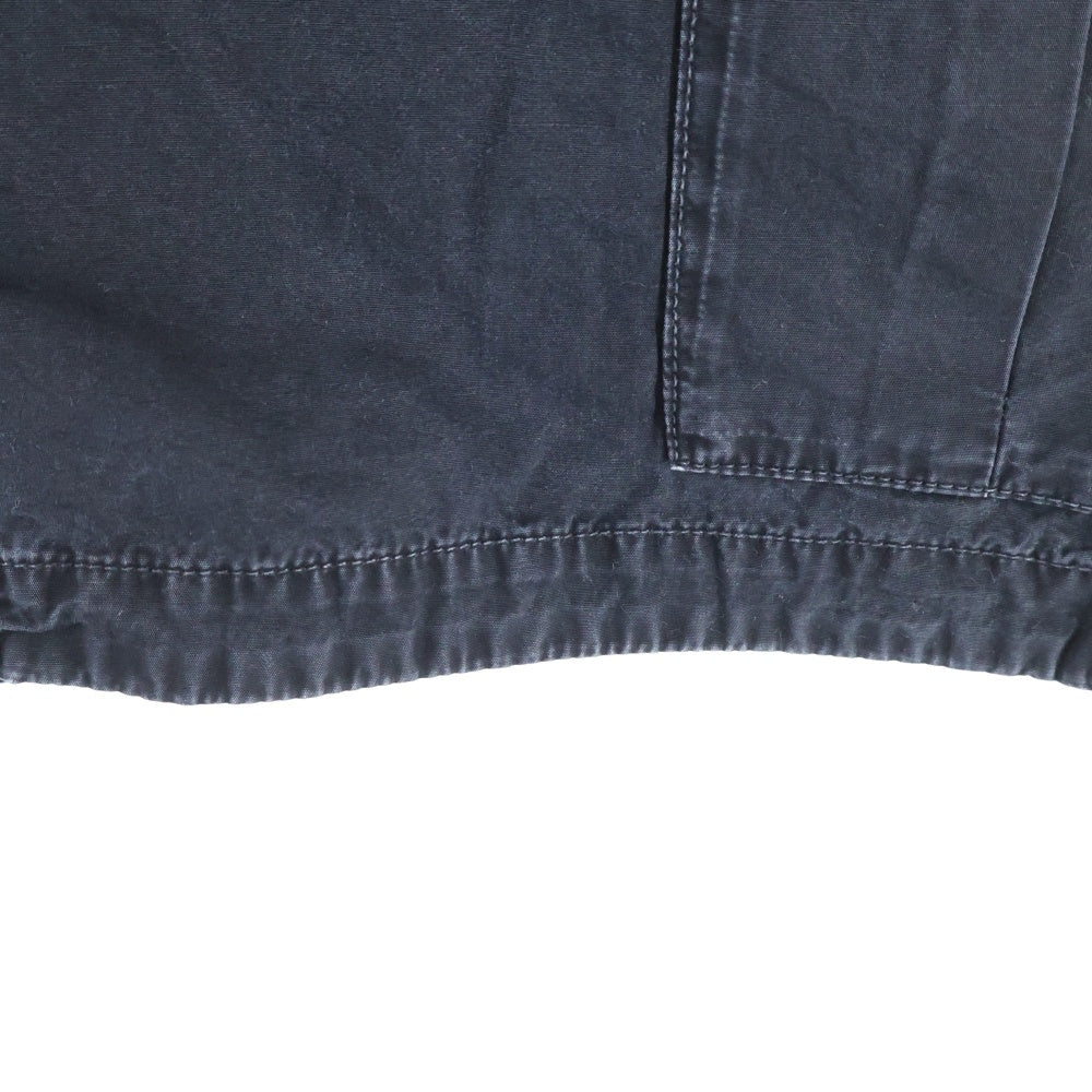 STONE ISLAND(ストーンアイランド) BERMUDA CARGO SHORTS バミューダ マルチポケット ジップアップ カーゴショーツ ハーフパンツ ブラック 6815LS2WA