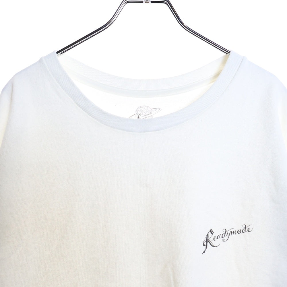 READY MADE(レディメイド) ×DR WOO PACK TEE ドクター ウー スパイダープリント クルーネック 半袖Tシャツ カットソー ホワイト