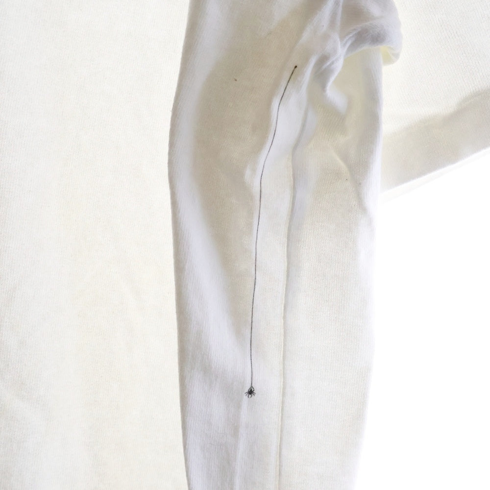 READY MADE(レディメイド) ×DR WOO PACK TEE ドクター ウー スパイダープリント クルーネック 半袖Tシャツ カットソー ホワイト