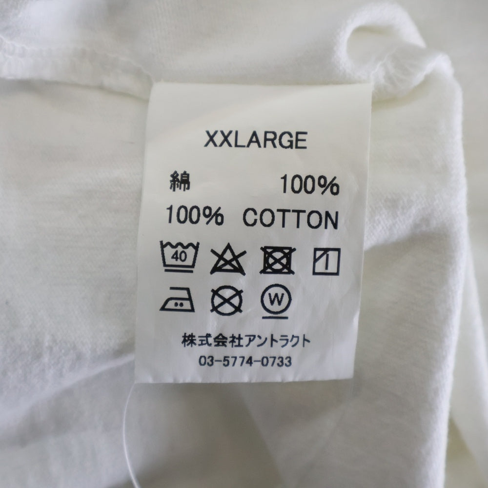 READY MADE(レディメイド) ×DR WOO PACK TEE ドクター ウー スパイダープリント クルーネック 半袖Tシャツ カットソー ホワイト