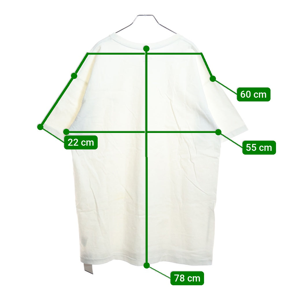 READY MADE(レディメイド) ×DR WOO PACK TEE ドクター ウー スパイダープリント クルーネック 半袖Tシャツ カットソー ホワイト