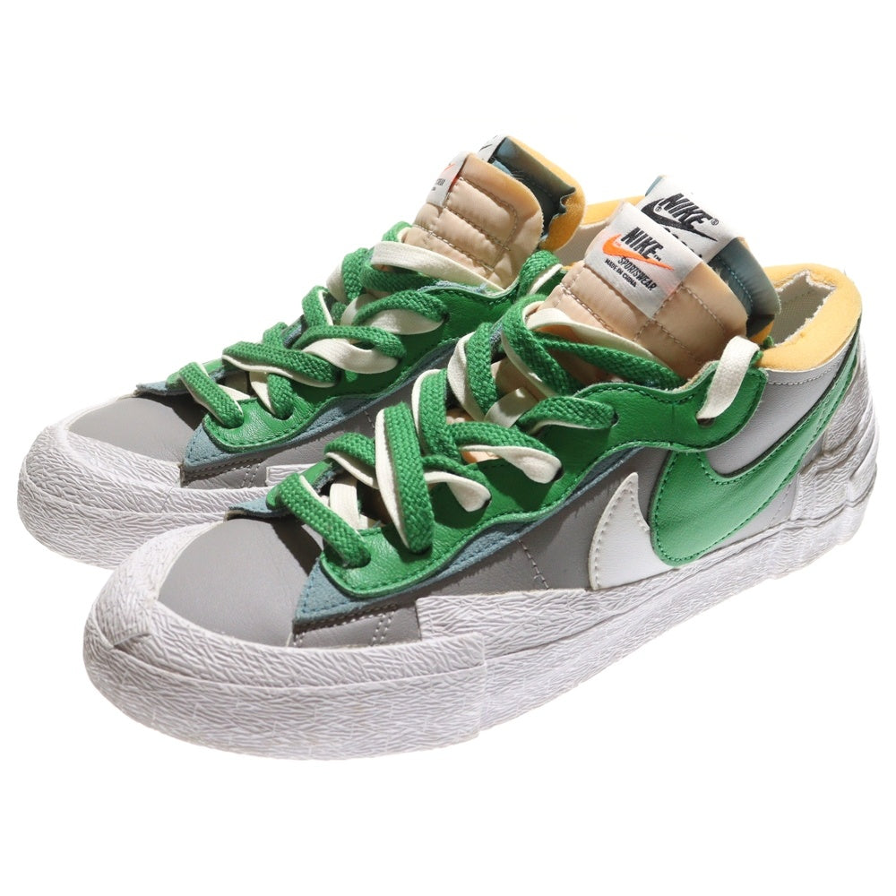NIKE(ナイキ) ×SACAI BLAZER LOW CLASSIC GREEN サカイ ブレーザー クラシックグリーン ローカットスニーカー ホワイト/グリーン US9/27cm DD1877-001