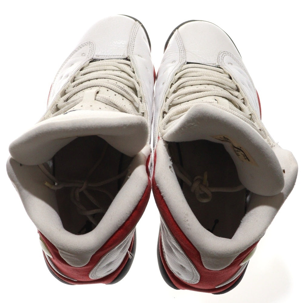 NIKE(ナイキ) AIR JORDAN 13 RETRO OG CHICAGO エアジョーダン13 レトロ OG シカゴ ハイカットスニーカー ホワイト/レッド US8.5/26.5cm 414571-122
