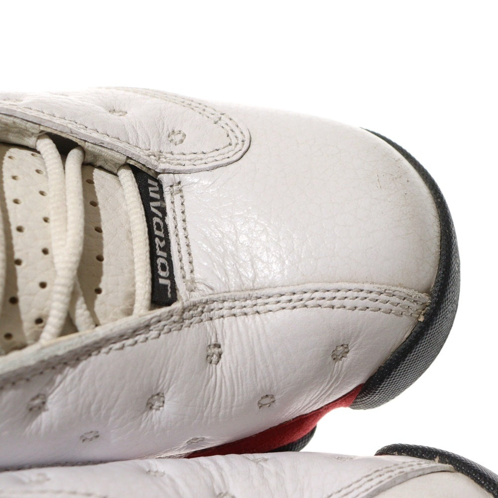 NIKE(ナイキ) AIR JORDAN 13 RETRO OG CHICAGO エアジョーダン13 レトロ OG シカゴ ハイカットスニーカー ホワイト/レッド US8.5/26.5cm 414571-122