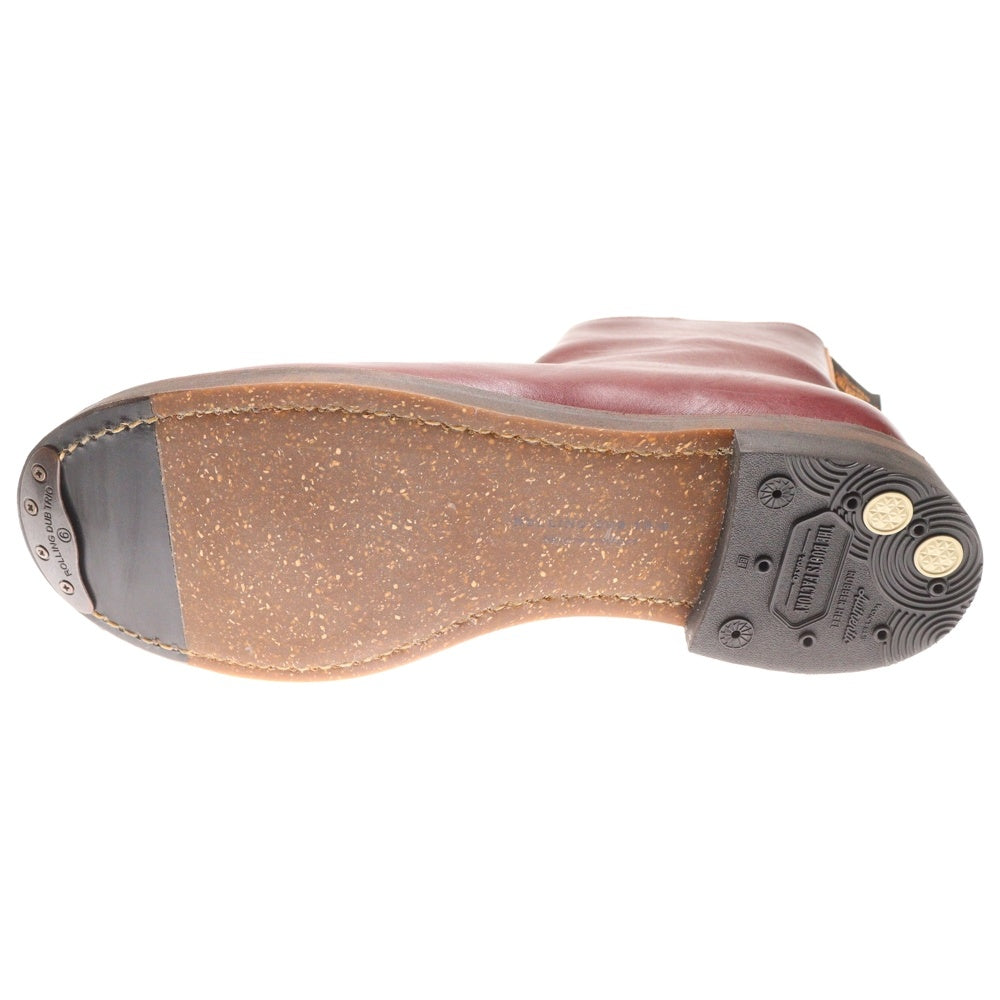 ROLLING DUB TRIO(ローリングダブトリオ) CASPER キャスパー サイドジップ レザーブーツ バーガンディ