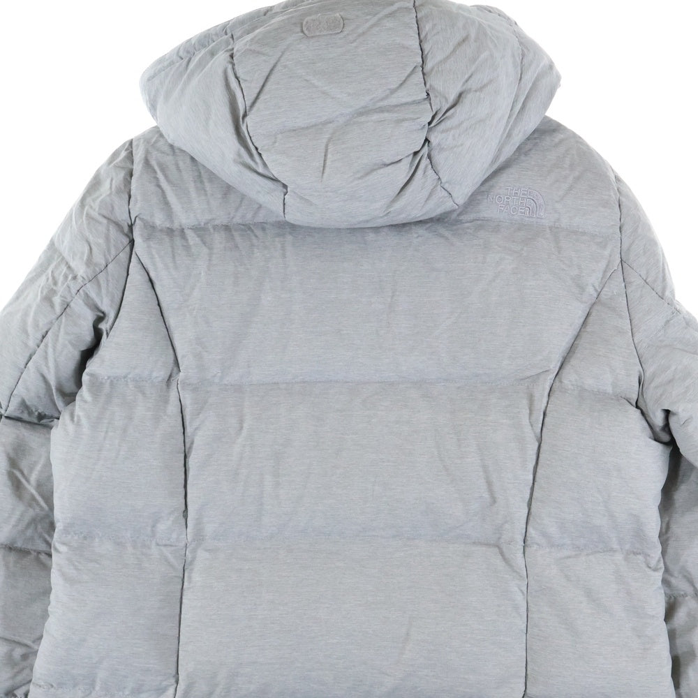 THE NORTH FACE(ザノースフェイス) フーデッド ジップアップロングダウンコート レディース グレー NC1DI81A