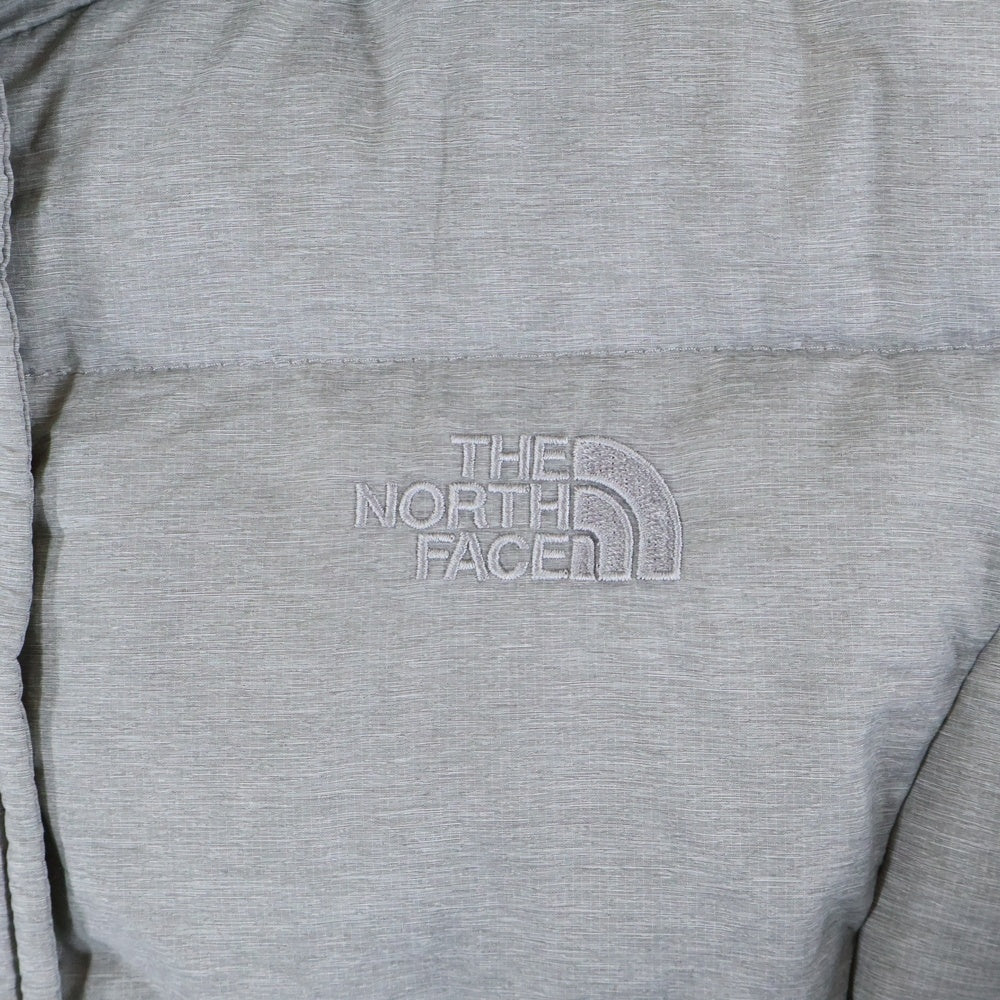 THE NORTH FACE(ザノースフェイス) フーデッド ジップアップロングダウンコート レディース グレー NC1DI81A