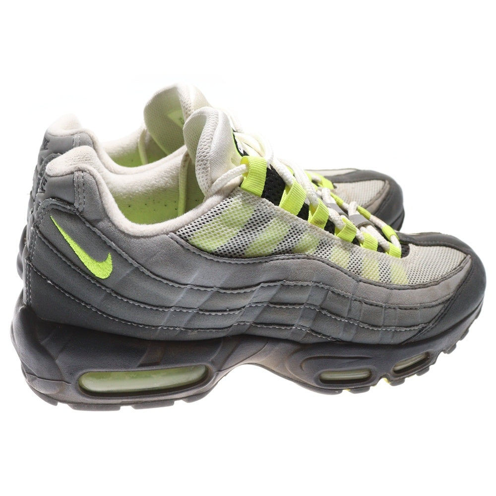 NIKE(ナイキ) AIR MAX 95 OG NEON YELLOW エアマックス イエローグラデ ローカットスニーカー グレー/イエロー US7.5/25.5cm CT1689-001