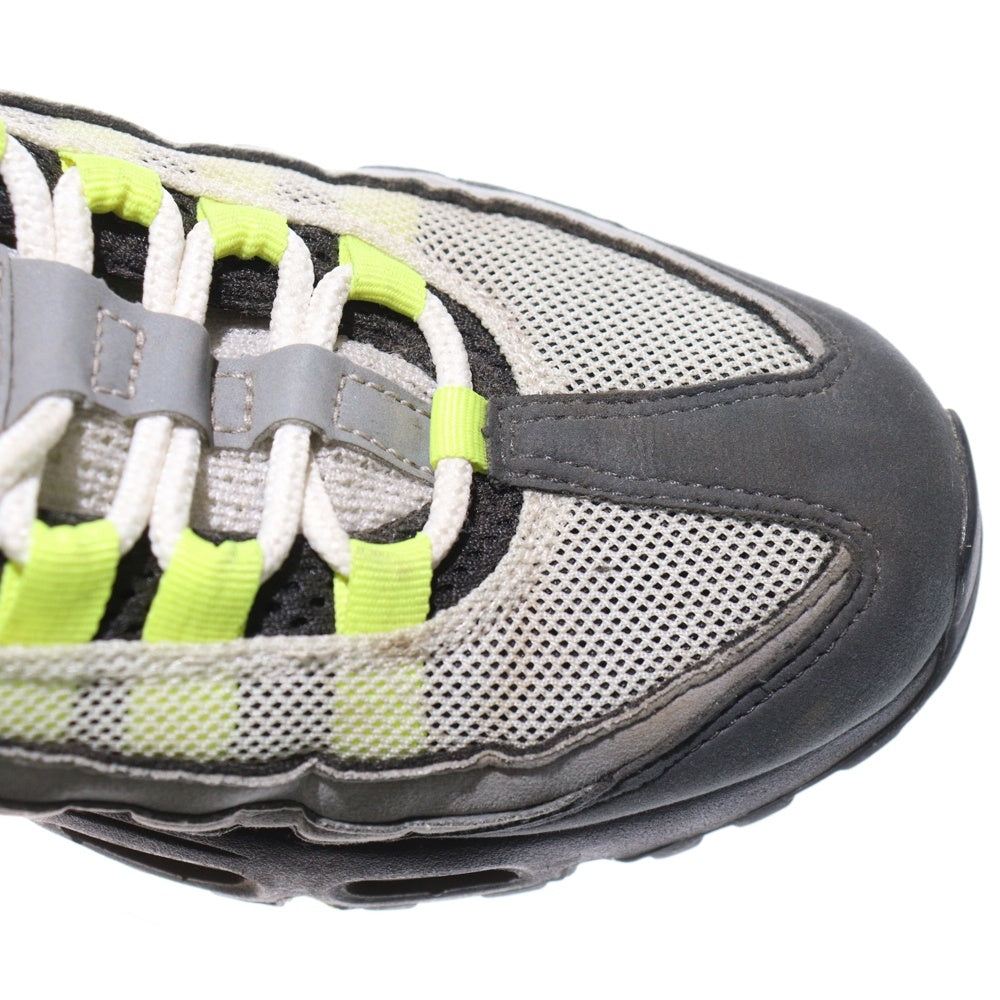 NIKE(ナイキ) AIR MAX 95 OG NEON YELLOW エアマックス イエローグラデ ローカットスニーカー グレー/イエロー US7.5/25.5cm CT1689-001