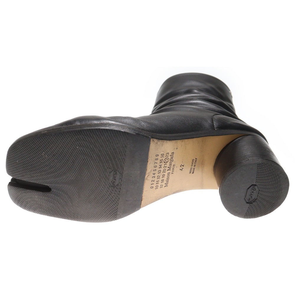 Maison Margiela(メゾンマルジェラ) 20SS 足袋ブーツ レザー ブラック S57WU0132