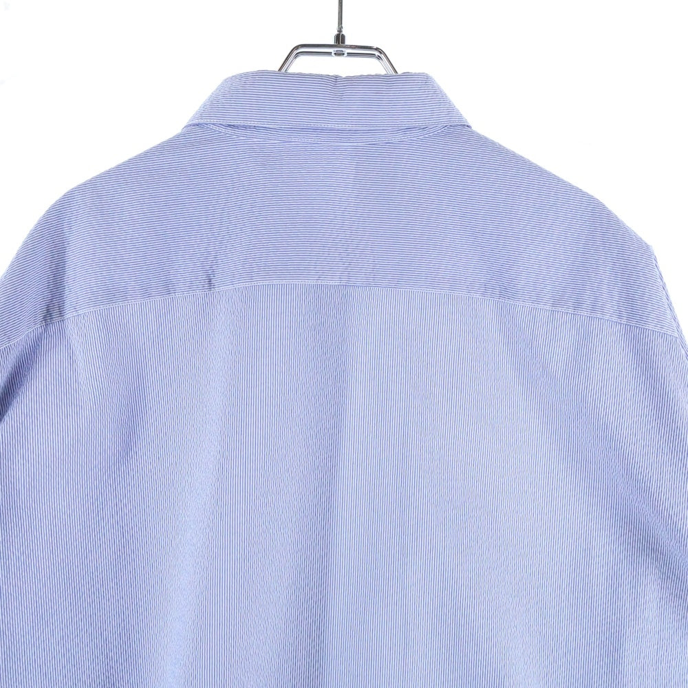 N.HOOLYWOOD(エヌハリウッド) 22SS コンパイルライン シアサッカー ストライプシャツ ブルー/ホワイト 2221-SH07-002