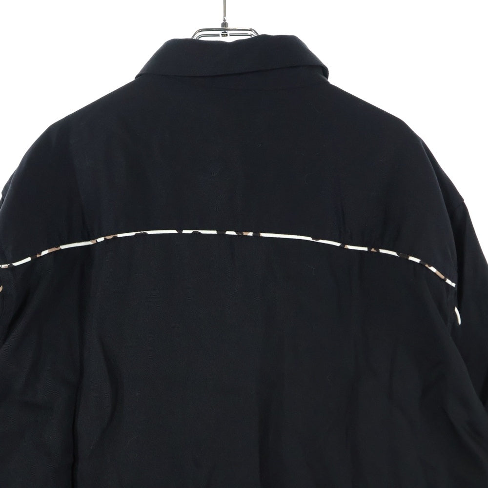 WACKO MARIA(ワコマリア) 24AW WESTERN SHIRT ウエスタンシャツ ブラック 24FW-WMS-WS01