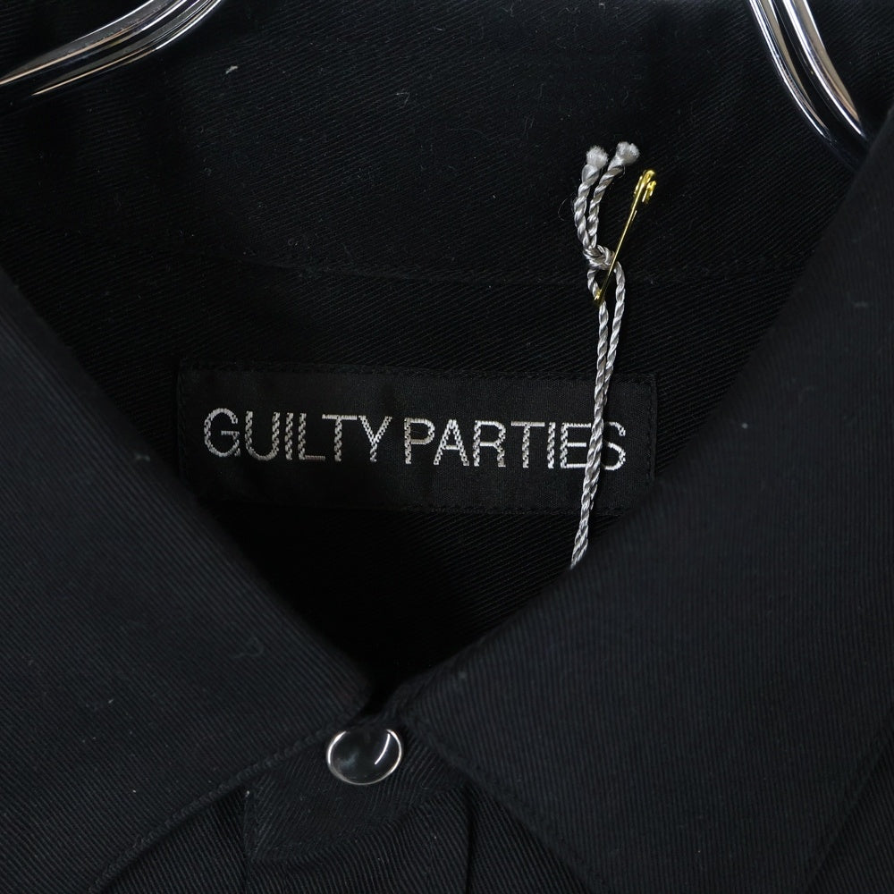 WACKO MARIA(ワコマリア) 24AW WESTERN SHIRT ウエスタンシャツ ブラック 24FW-WMS-WS01