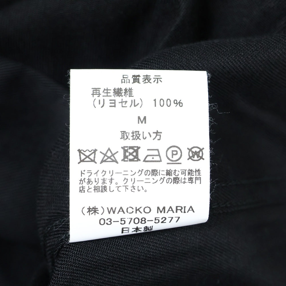 WACKO MARIA(ワコマリア) 24AW WESTERN SHIRT ウエスタンシャツ ブラック 24FW-WMS-WS01