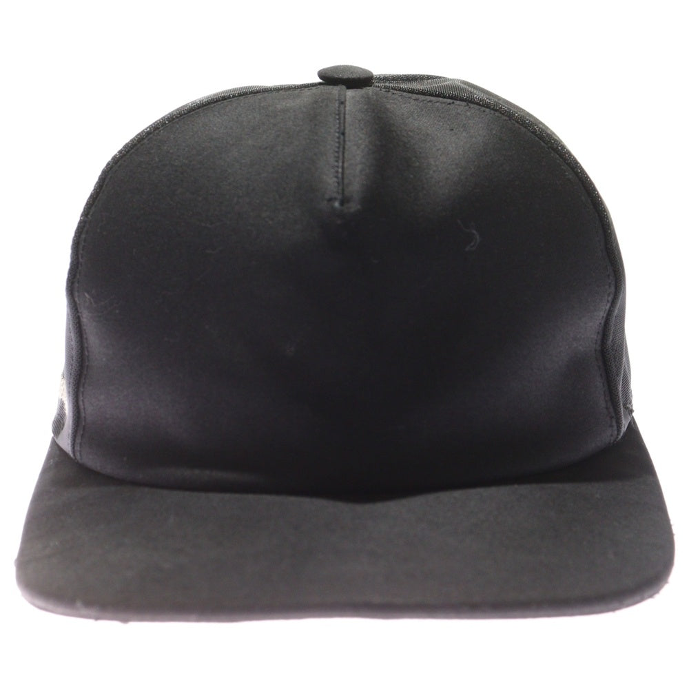 DRKSHDW(ダークシャドウ) 18SS サイド刺繍 コットン 5パネル メッシュキャップ 帽子 ブラック DU18S3465