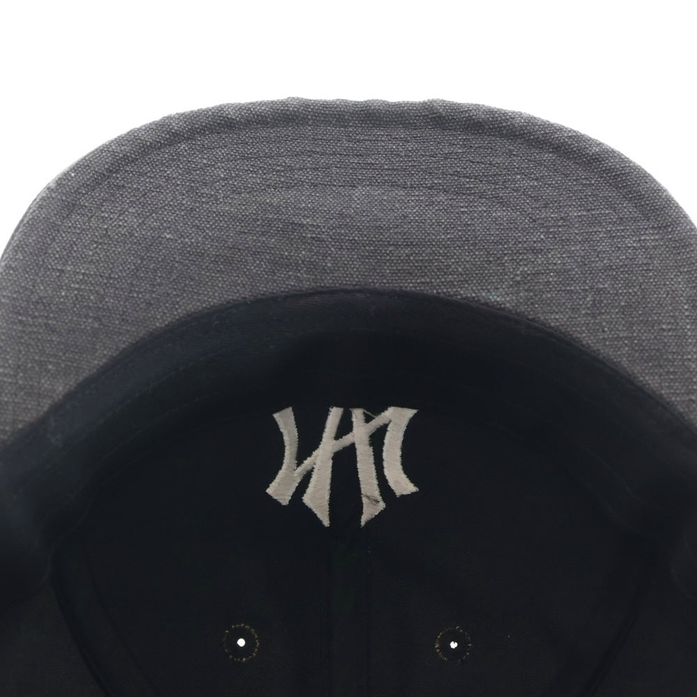 NVCLEAR(ニュークリア) NV Logo Army Cap NVロゴ アーミーキャップ ブラック/ホワイト