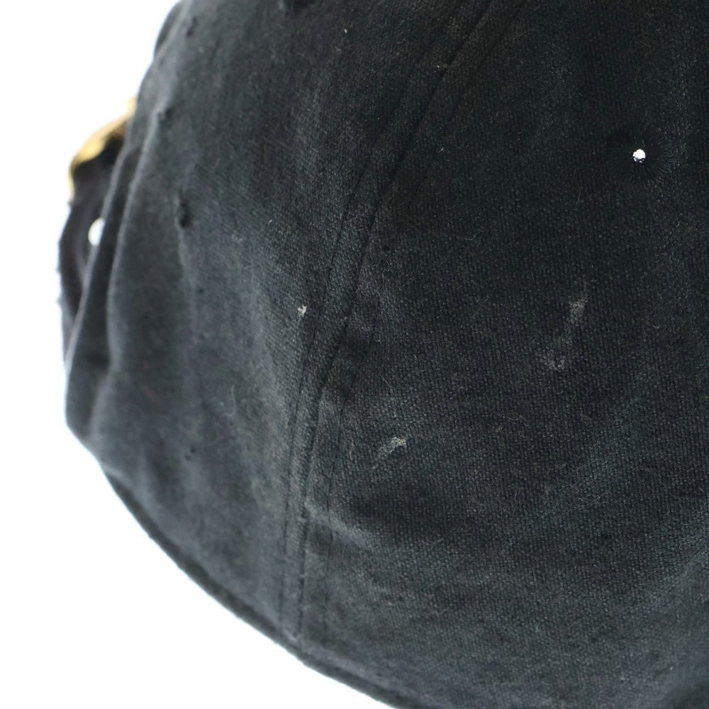 NVCLEAR(ニュークリア) NV Logo Army Cap NVロゴ アーミーキャップ ブラック/ホワイト