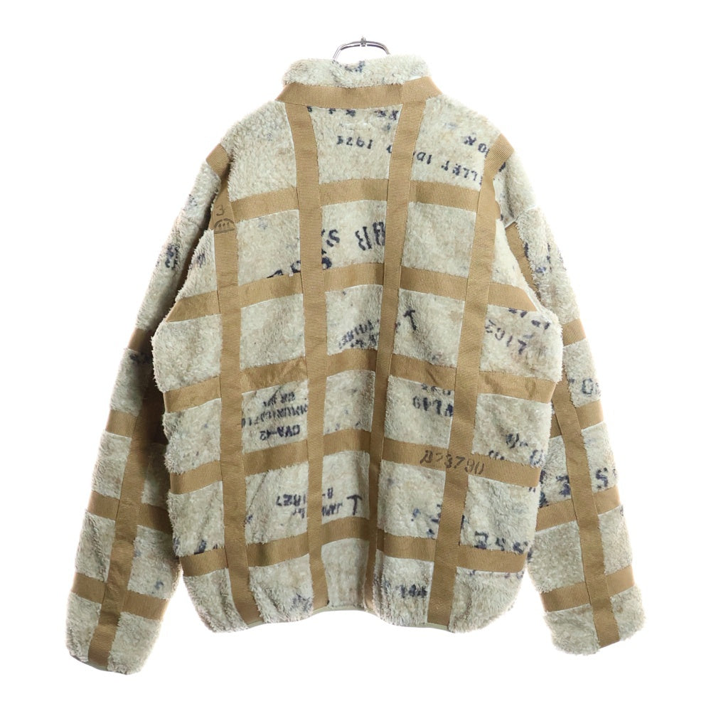 KAPITAL(キャピタル) プリズナー クラフト タッターソール ジップブルゾン フリース ブラウン K2311LC147