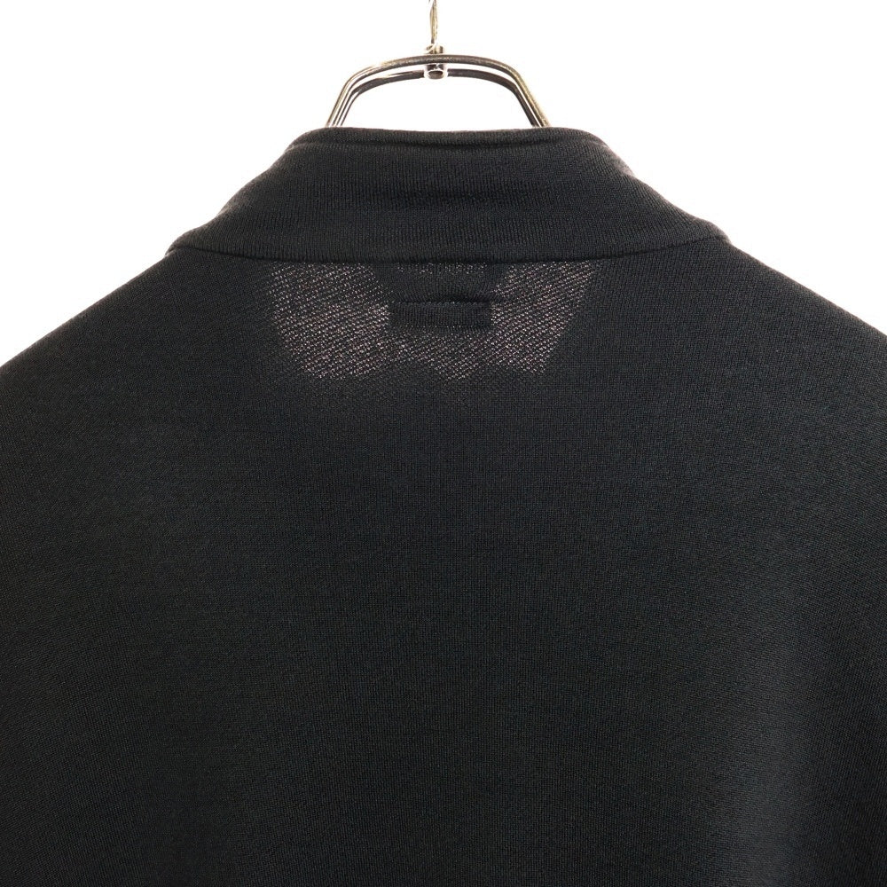 KAPITAL(キャピタル) レーヨン 裏毛 スカジャージ スウェットブルゾン ブラック EK-606