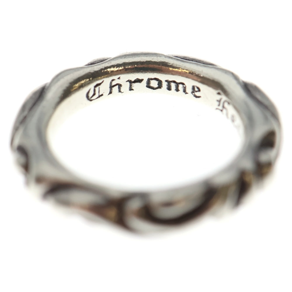 CHROME HEARTS(クロムハーツ) SCRL BAND スクロールバンド リング シルバー BCA351
