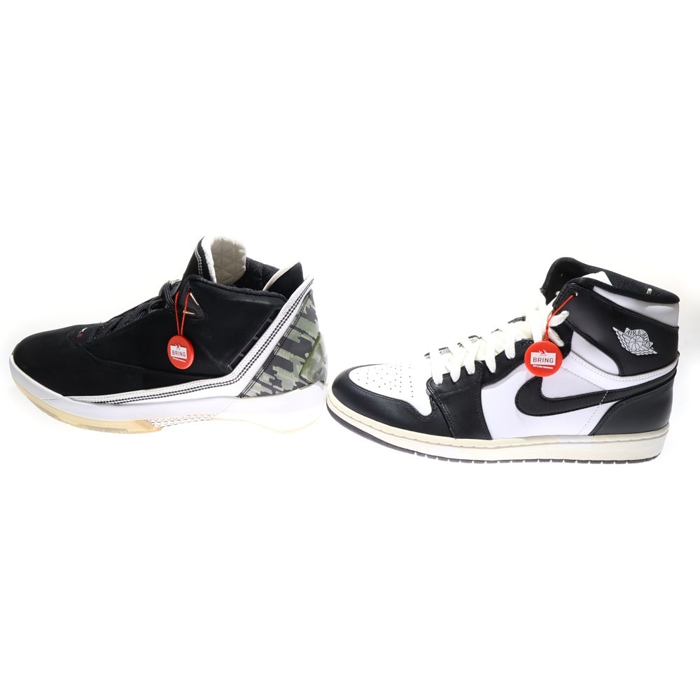 NIKE(ナイキ) 【観賞用 2008年製】 JORDAN COLLEZIONE 22/1 エアジョーダン22/1 カウントダウンパック ブラック/ホワイト 2足セット US11.5/29.5cm 332566-991