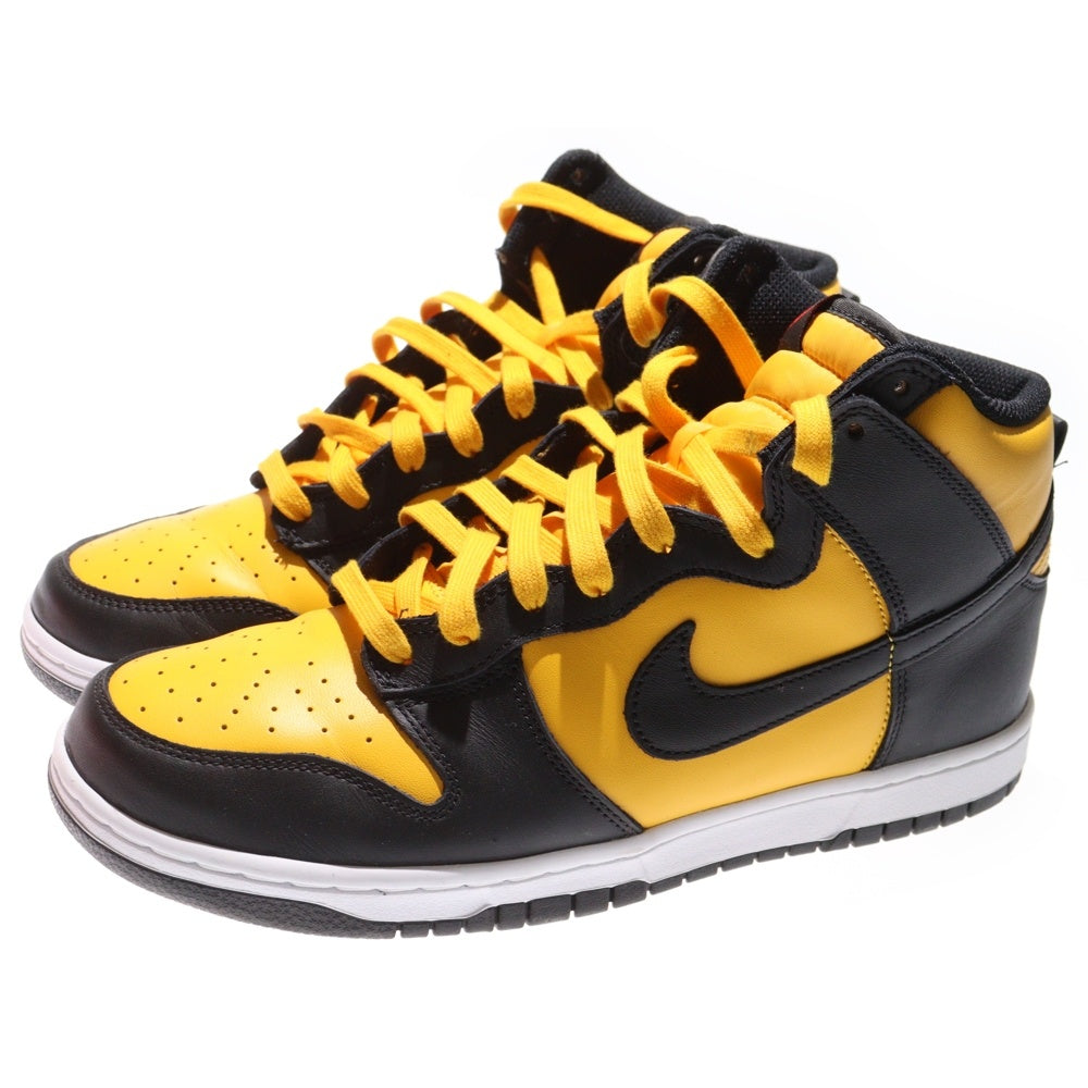 NIKE(ナイキ) DUNK HIGH University Gold and Black ダンク ユニバーシティ ゴールド イエロー/ブラック ハイカットスニーカー US10/28cm DD1399-700