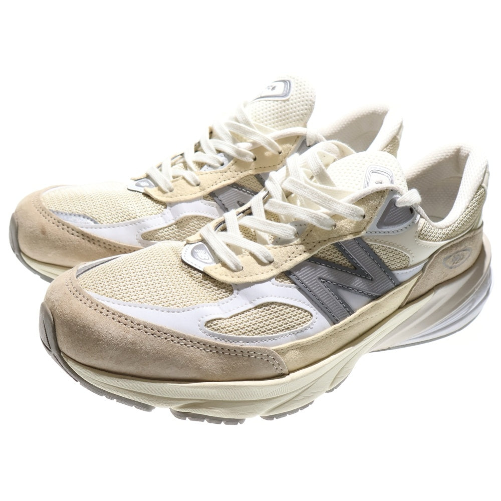 New Balance(ニューバランス) M990SS6 メッシュ スエード レザー切り替え ローカットスニーカー ベージュ US10.5/28.5cm