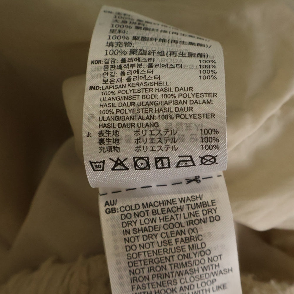 adidas(アディダス) WORD BOA JACKET ワーディング オーバーサイズ ボア フリースジャケット ベージュ IK7342