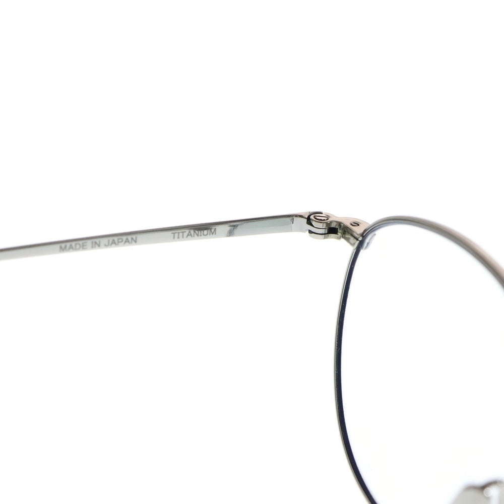 YELLOWS PLUS(イエローズ プラス) ANGEL エンジェル ボストンシェイプ メタルフレーム サングラス アイウェア 眼鏡 シルバー