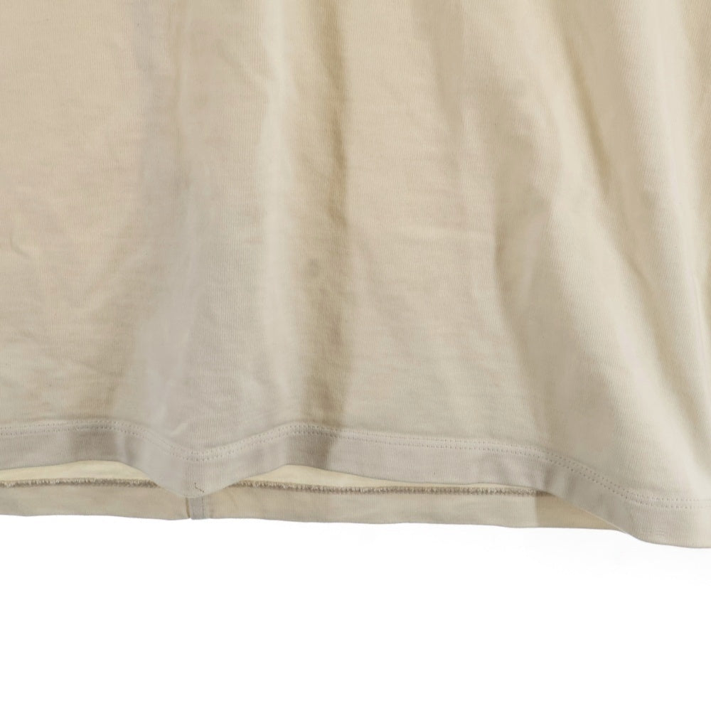 Rick Owens(リックオウエンス) 24SS TARP T ノースリーブ ヘビーウエイトカットソー タンクトップ アイボリー RU01B1160-BA