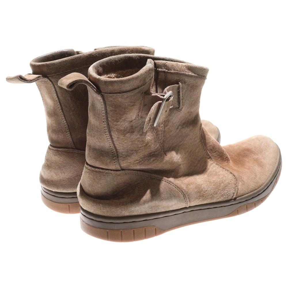 DIESEL(ディーゼル) サイドアジャスター スウェードレザーショートブーツ ブラウン