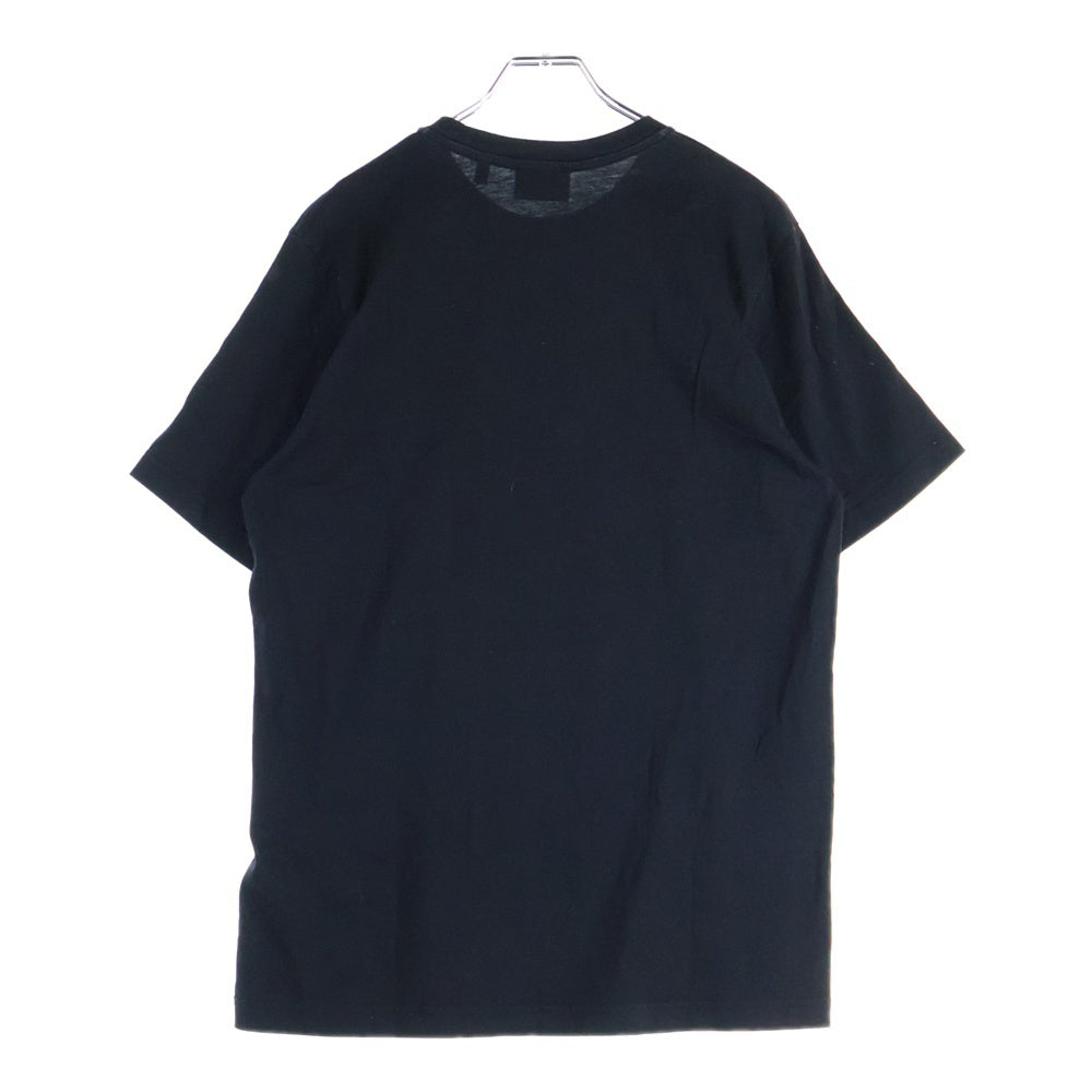 DIESEL(ディーゼル) T-JUST-B60 フロントプリント 半袖Tシャツ カットソー ブラック A02977