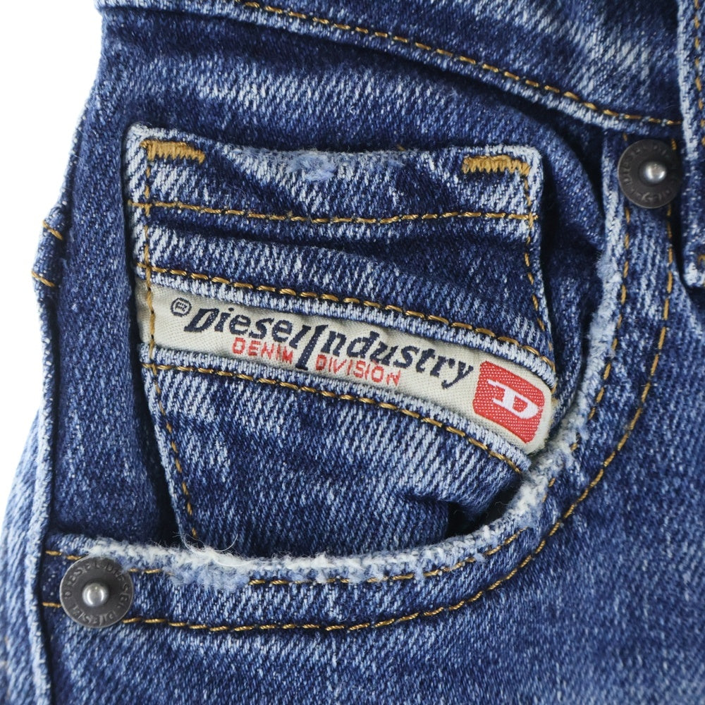 DIESEL(ディーゼル) D-ESCRIPTION スリム スキニーデニムパンツ レディース インディゴ A06368