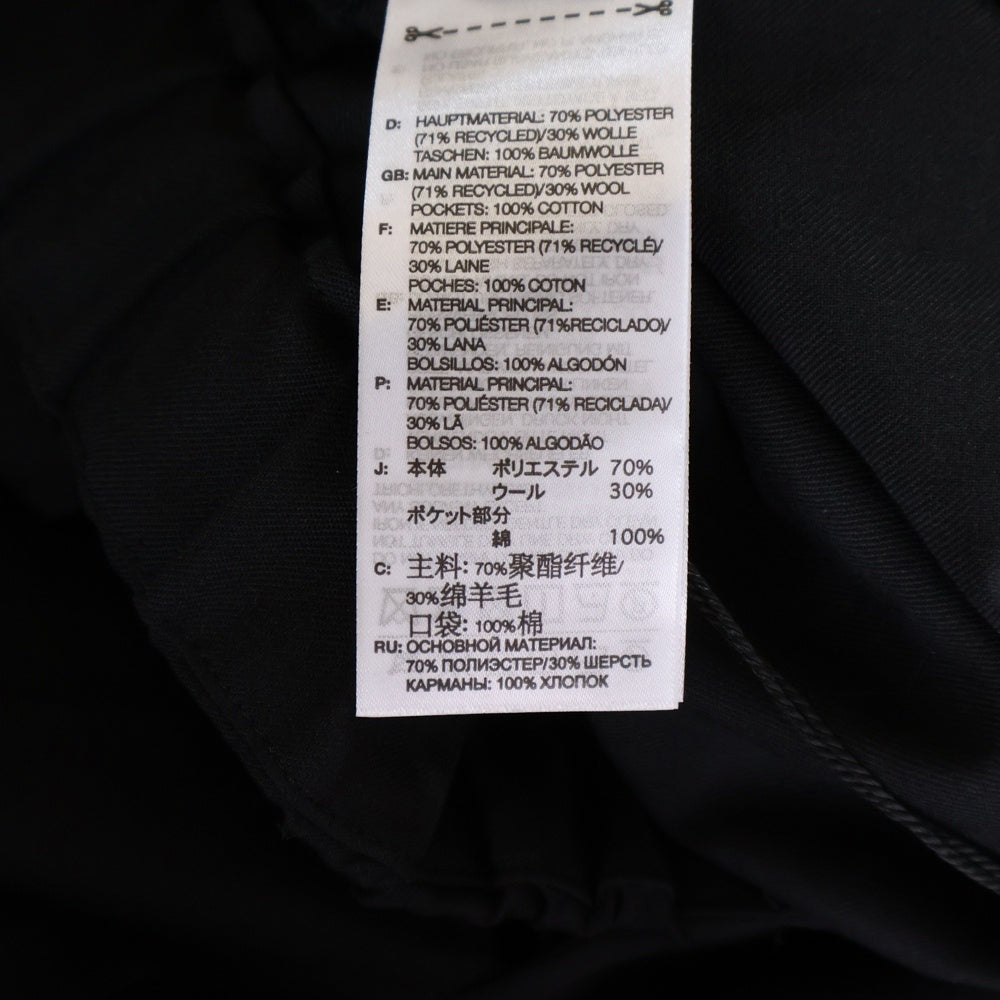 Y-3(ワイスリー) REF WO SKIRT レフ ダブリュー オー サイドラインデザイン マルチポケット ドローストリング ロングスカート レディース ブラック IW7458