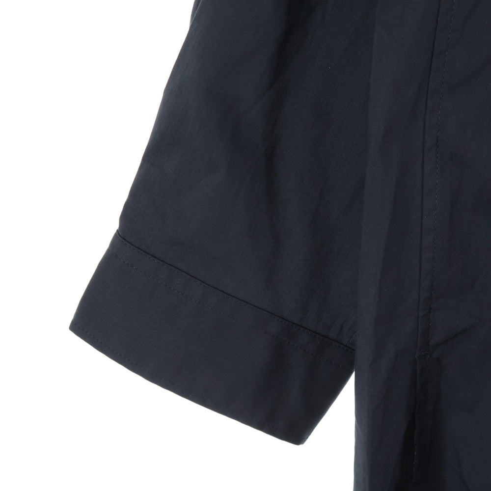 Y-3(ワイスリー) U GFX LOGO SHIR グラフィックロゴ バックプリント 胸ポケット ボタンアップ 長袖シャツ ブラック JN4878