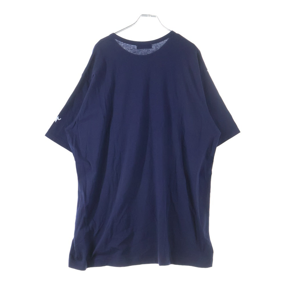 Yohji Yamamoto POUR HOMME(ヨウジヤマモト プールオム) 24SS プロダクト ダイイング ワイワイエイチ ピーティー フロントロゴデザイン 半袖Tシャツ HS-T92-991-1-03