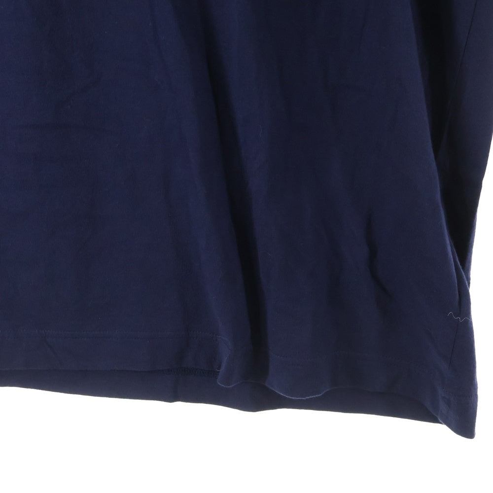 Yohji Yamamoto POUR HOMME(ヨウジヤマモト プールオム) 24SS プロダクト ダイイング ワイワイエイチ ピーティー フロントロゴデザイン 半袖Tシャツ HS-T92-991-1-03