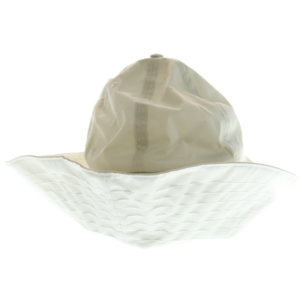 Y-3(ワイスリー) STRAPS HAT TALC ストラップス タルク ロゴデザイン つば付き バケットハット キャップ 帽子 ホワイト JM9063