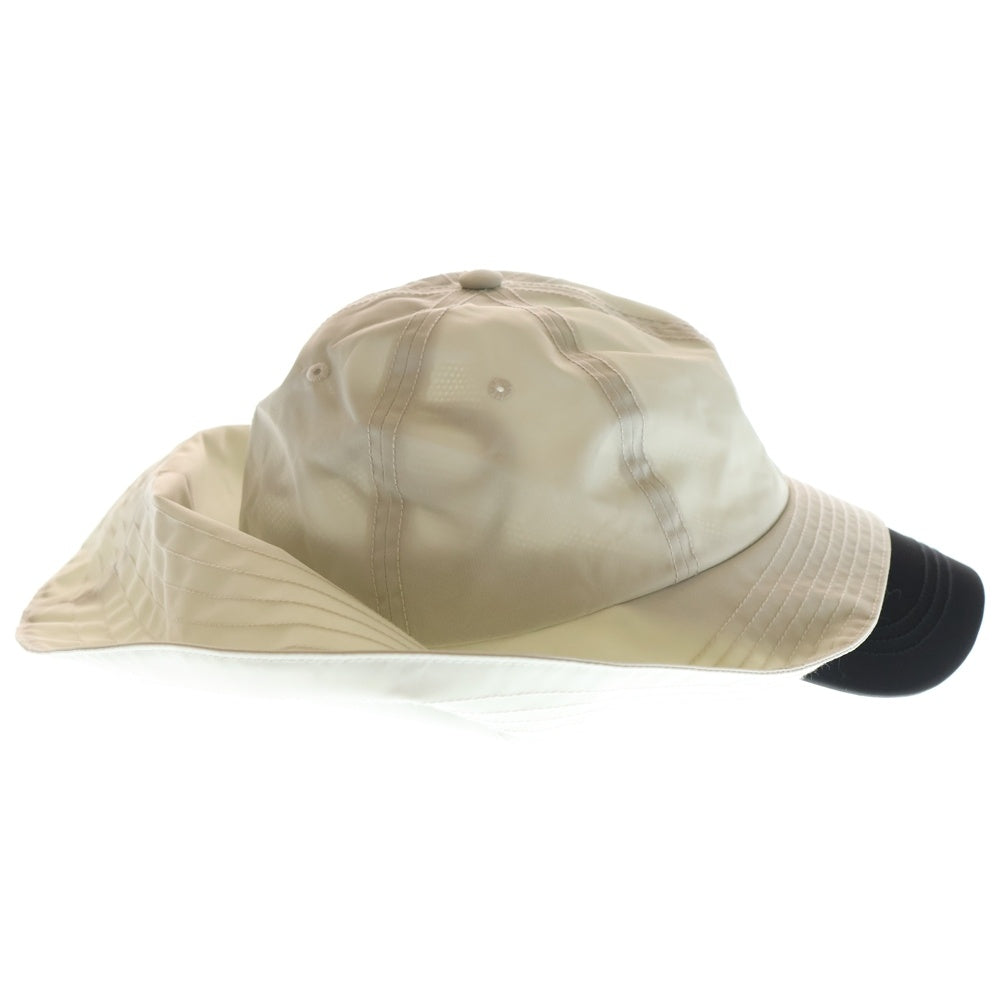 Y-3(ワイスリー) STRAPS HAT TALC ストラップス タルク ロゴデザイン つば付き バケットハット キャップ 帽子 ホワイト JM9063